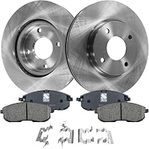 Amazon.com: Go-Parts - Front Brake Disc and Pad Kit for Nissan ...