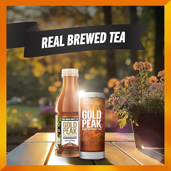 GOLD PEAK TEA, DIET TEA, 16.9 FL OZ, 6 PACK