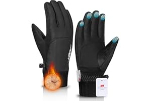rivmount 3M Thermal Winter Gloves Waterproof/Touchscreen/Warm for Cold Weather Running Cycling Ski Snow Outdoor Women Men
