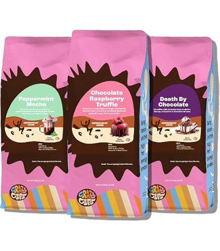 thumbnail image 2 of M&M's Milk Chocolate Flavored Ground Coffee – 10 Oz, Medium Roast, Pantry Treat 2 of 5