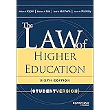 The Law of Higher Education, Student Version: Student Version