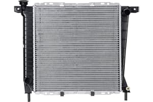 Klimoto Radiator | Compatible with Ford Ranger Bronco II Explorer Mazda Navajo 2.8L 2.9L 3.0L 4.0L V6 Manual Transmission only, Will not work for Automatic | KLI897