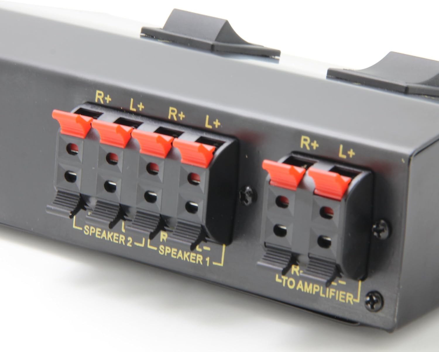 2 way speaker switch box