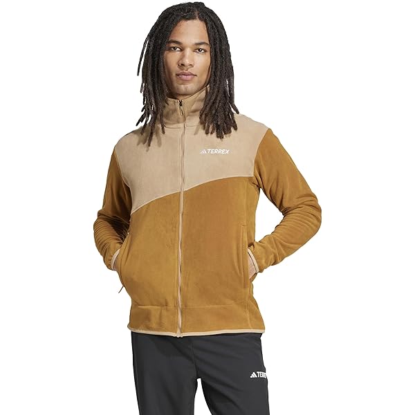 adidas Men's Terrex Multi Climawarm Half-Zip Tech Fleece Hiking