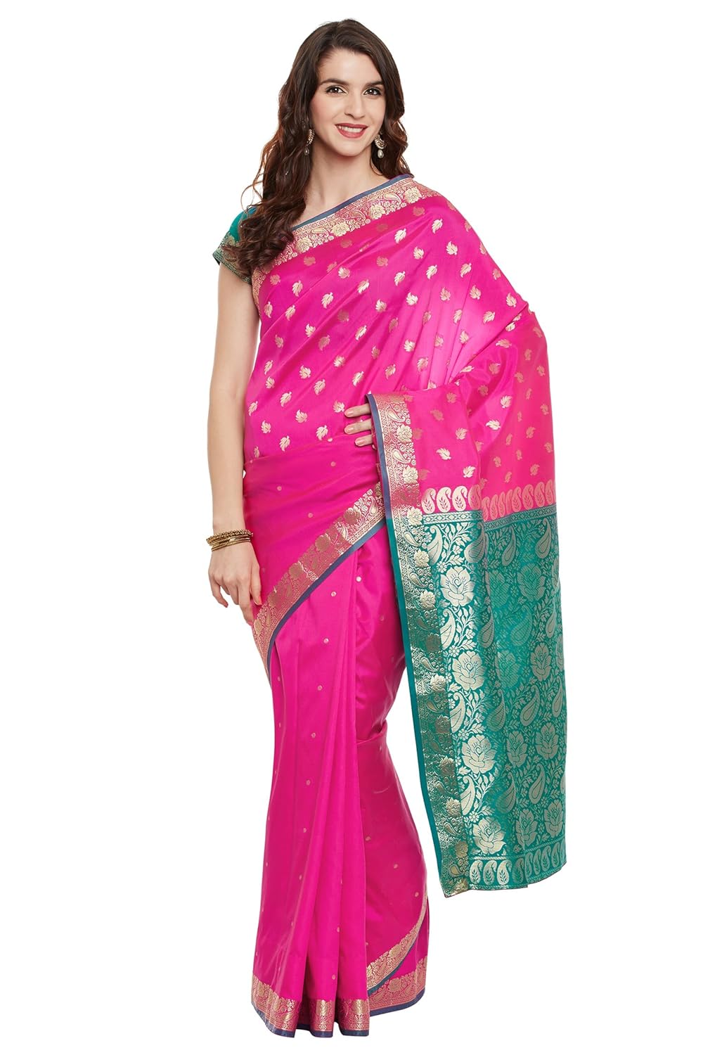 chhabra 555 women's saree with blouse piece