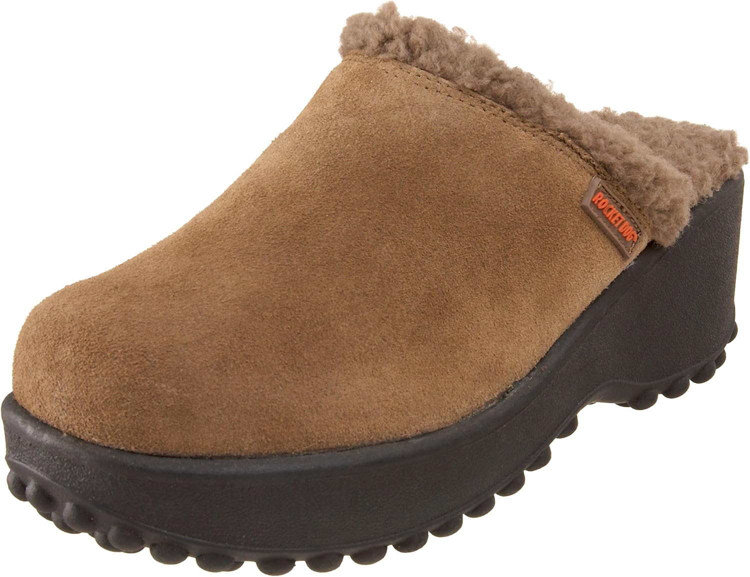 rocket dog clogs fuzzy