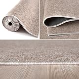THE RUGS Low Pile Area Rug Beige 80x150 cm Non-Shedding Modern Indoor view 5