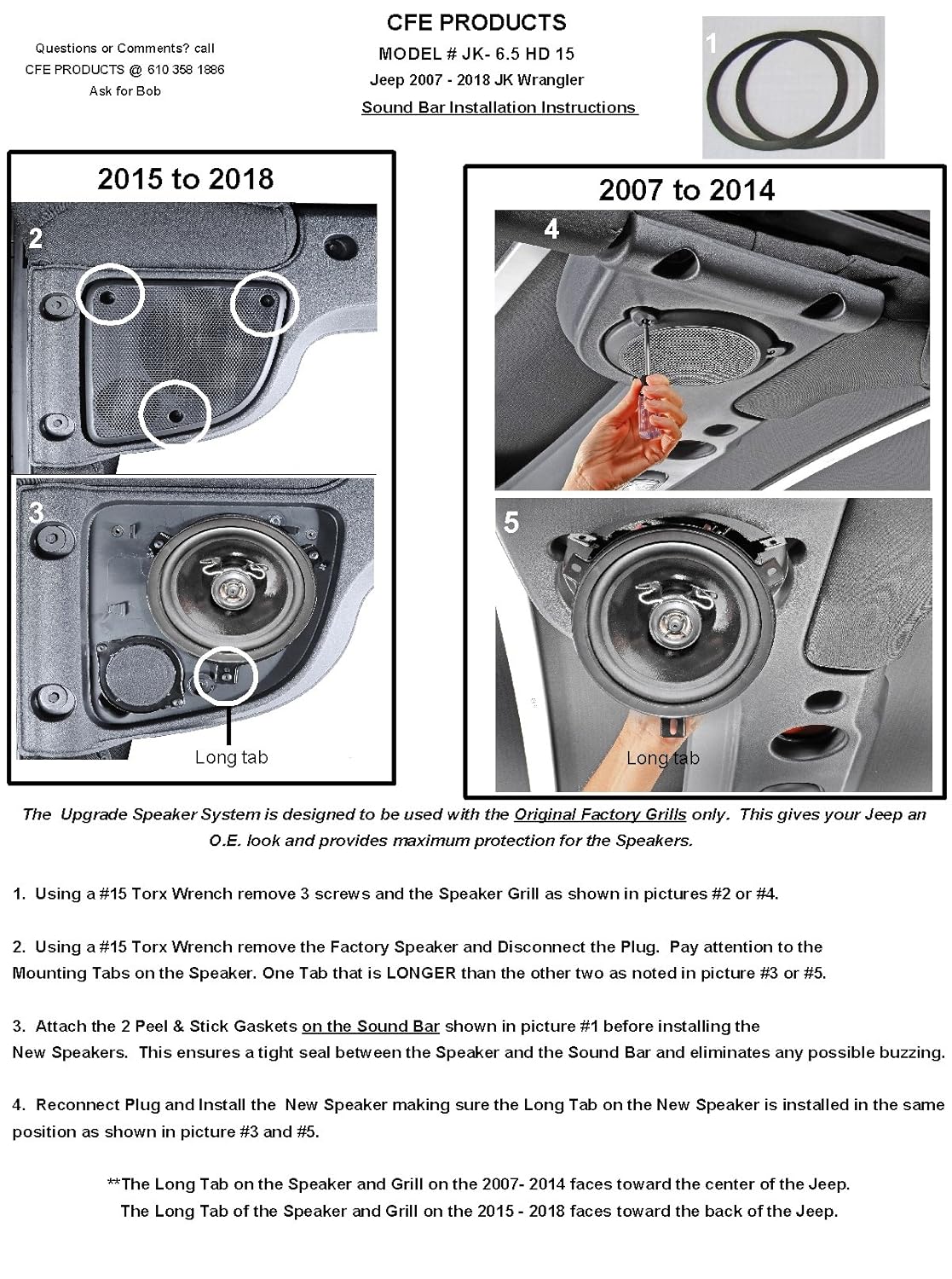 Jeep Jk Soundbar Speaker Upgrade - Top Jeep