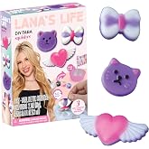 Lana's Life DIY TABA Squishy Kit V1 - Craft Kit for Kids - Make Your Own Lana Inspired TABA Squishy Toys - Includes Silicone Mold, Mix, Colors and More for Crafting Cute Squishies - All in 1 Kit