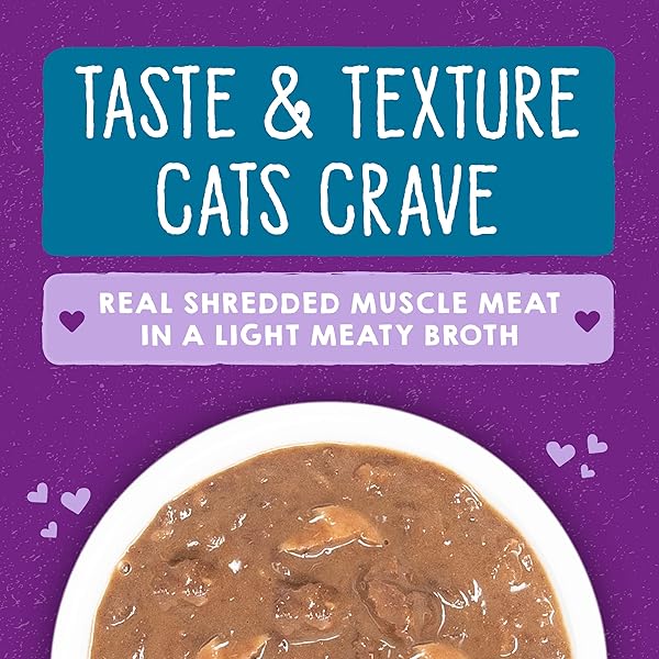 STELLA & CHEWY’S CARNIVORE CRAVINGS SAVORY SHREDS – WET CAT FOOD – HIGH-MOISTURE FORMULA WITH PREMIUM WILD-CAUGHT TUNA & MACKEREL – PERFECT FOR PICKY EATERS – 5.2 OZ, 8 COUNT
