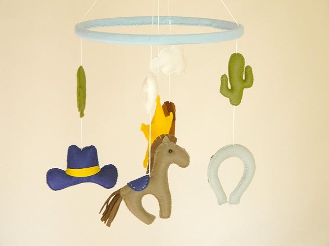 cowboy baby mobile