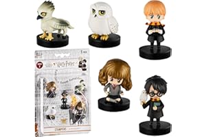 P.M.I. Self Inking Harry Potter Stampers - Set of 5- Harry Potter Accessories | Mini Toy Figurines for a Harry Potter Party, Cake Topper, Collectibles, 2.5 Inches
