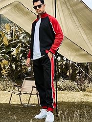 Litteking Men's Tracksuits Sweat Suit Casual Long