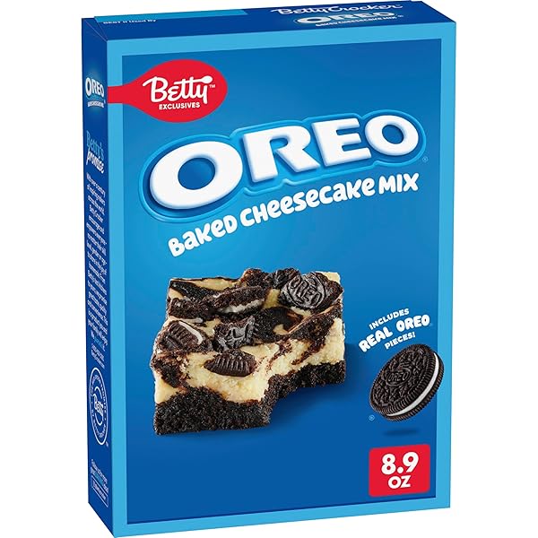 BETTY EXCLUSIVES OREO BAKED CHEESECAKE MIX, INCLUDES REAL...