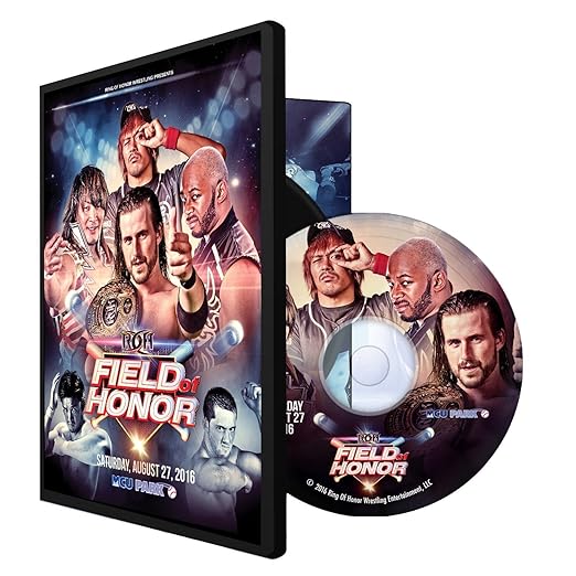 Official Ring of Honor ROH Field Of Honor 2016 Event DVD Amazon.co.uk