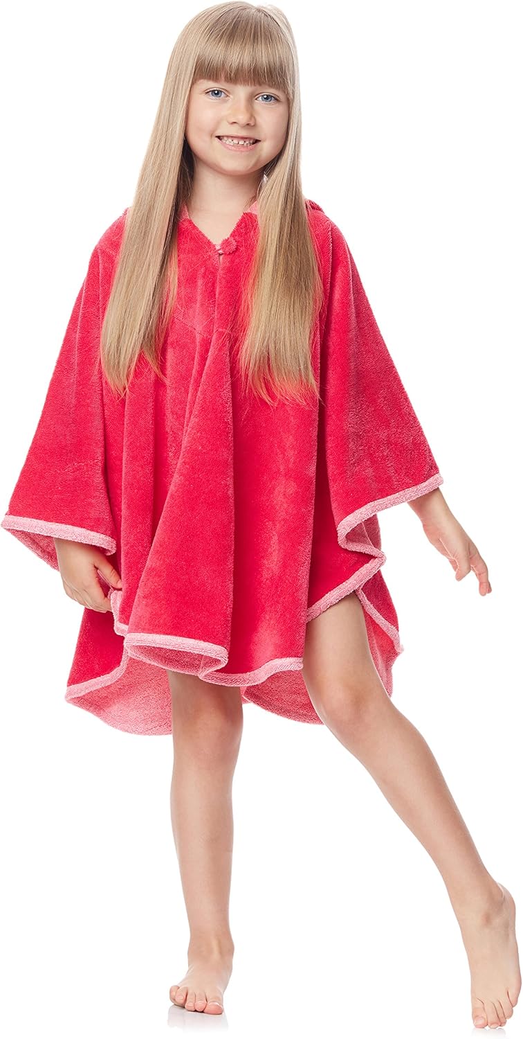 serviette poncho fille