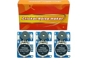 YBYledonico Cricket Noise Maker Prank (3 Pack),Beeping Several Months, Hidden Prank Noise Maker for Adults