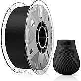 Creality Hyper PLA Filament RFID 3D Printer Filament:High Speed 30-600mm/s,1kg(2.2lbs) Spool Support CFS 1.75 mm, Fits for Most 3D Printers and K2 Plus Combo,Black PLA