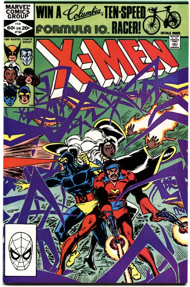 XMEN 154 comic book 1981MARVELNICE ISSUE