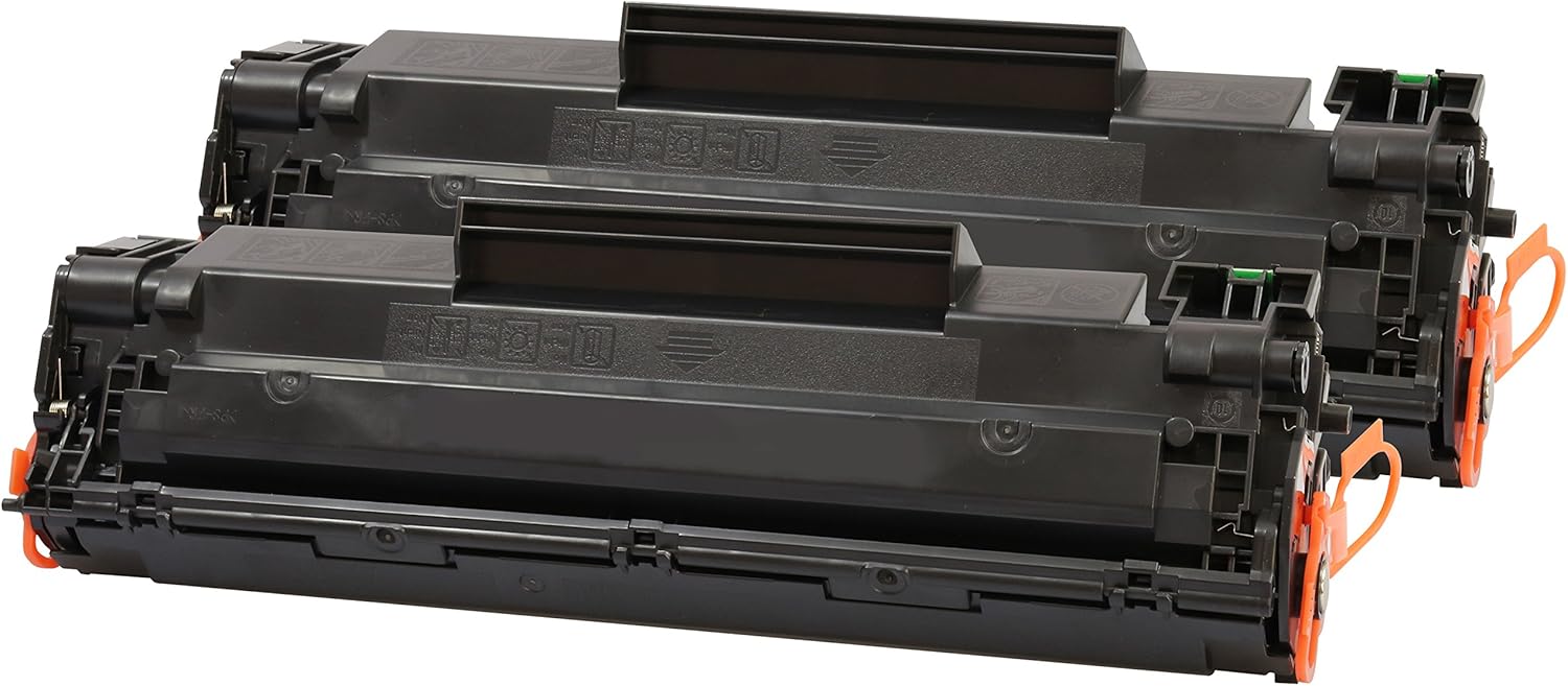 LBP3050 Pack de 2 TONER EXPERTE® Compatibles CB435A 35A Cartuchos de