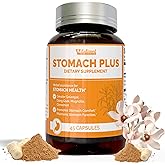 VIFADIMED Stomach Plus, Stomach Lining,Gastritis, Stomachache Support,Gastric Upset Relief, Acid Reducer, Motility,with Galangal, Dong Quai, Cinnamon & Magnolia-45 Capsules