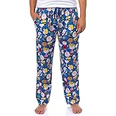 Peanuts Pajama Pants Men's Charlie Brown Snoopy Woodstock Adult Sleep Bottoms
