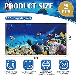 ANGSYLTH 2 Pcs Fluorescent Light Covers - 4 x 2