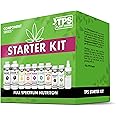 TPS Nutrients Complete Plant Nutrient Starter Kit, Fertilizer for Veg Through Bloom - Plus Guide and Foliar Spray Bottle
