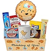 Get well Soon, One Tough Cookie Gift Basket, Care package Snack Box with Cookie, Balloon, Beautifully Feel better son for kids teenage or Adults, Original Unique gift box