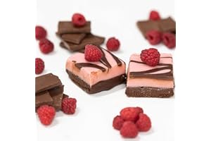 VALLEY FUDGE & CANDY Valley Fudge, Raspberry Chocolate Swirl, Fresh Artisan Fudge, Real Butter, Gourmet Candy, Half Pound Package