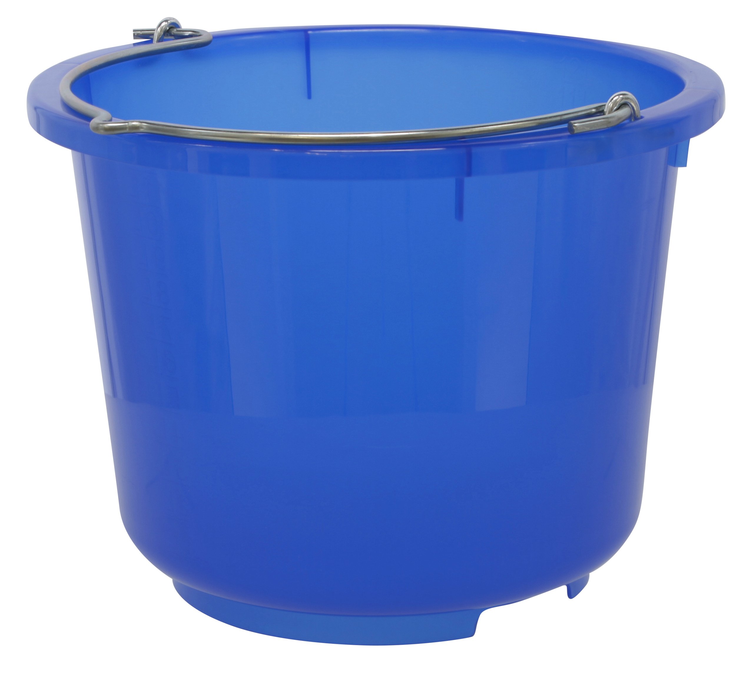 Kerbl All Purpose Bucket Transparent, Blue