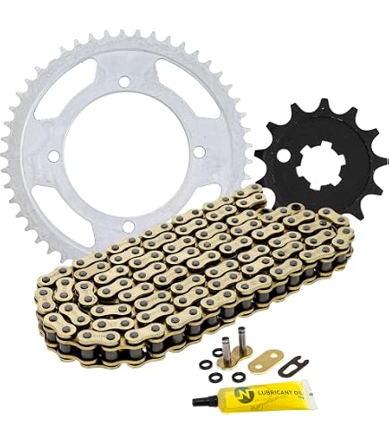 Amazon.com: NICHE Drive Sprocket Chain Combo for Suzuki RM85 Front