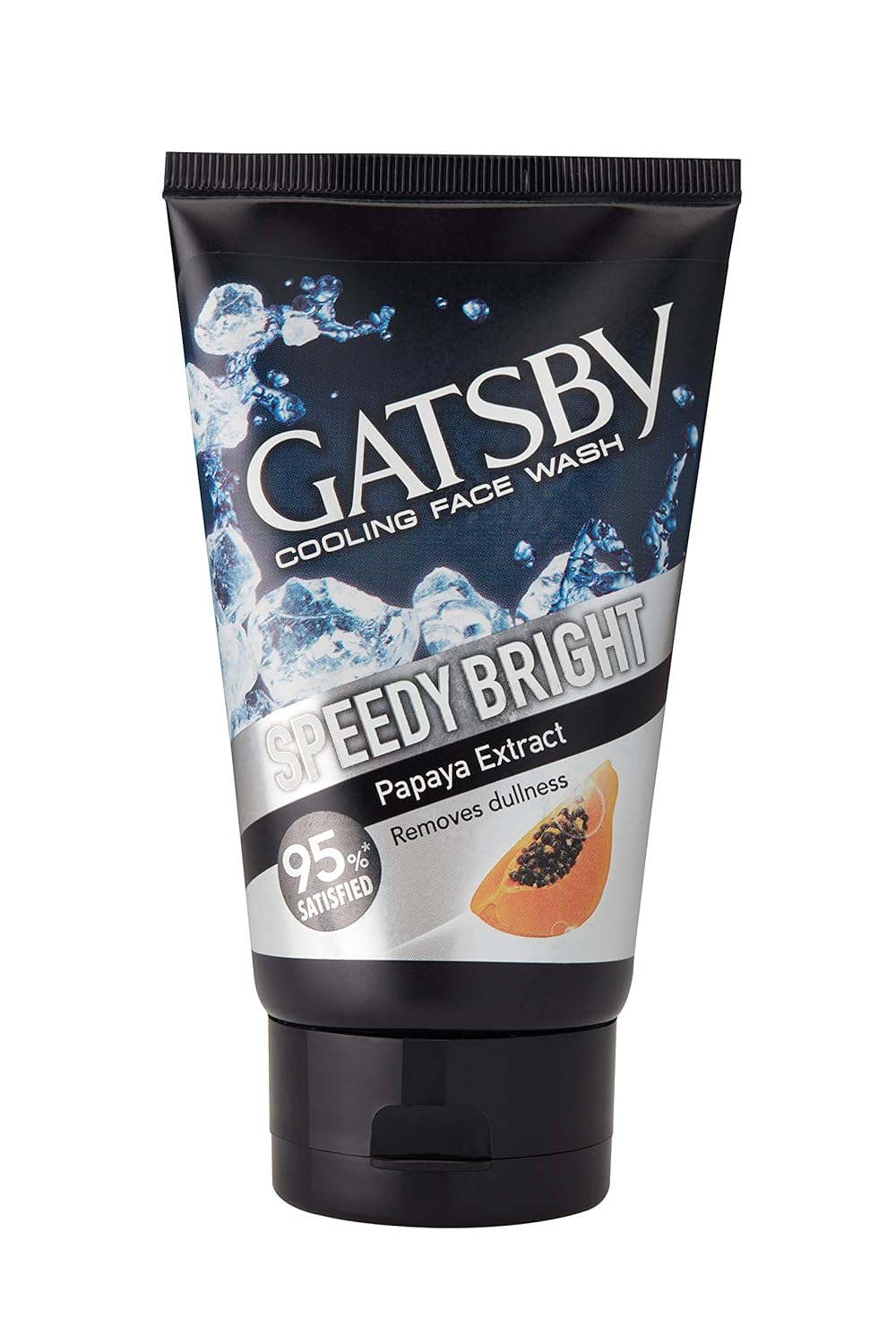 gatsby cooling face wash black power