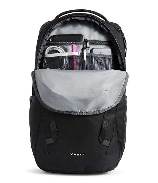 THE NORTH FACE VAULT EVERYDAY LAPTOP BACKPACK – COMMUTER TRAVEL BAG, WATER-REPELLENT FINISH, SPACIOUS COMPARTMENT, TNF BLACK-NPF, ONE SIZE