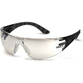 Pyramex Endeavor Plus Safety Glass Black/Gray Frame With Foam Padding Clear H2MAX Anti-fog Lens