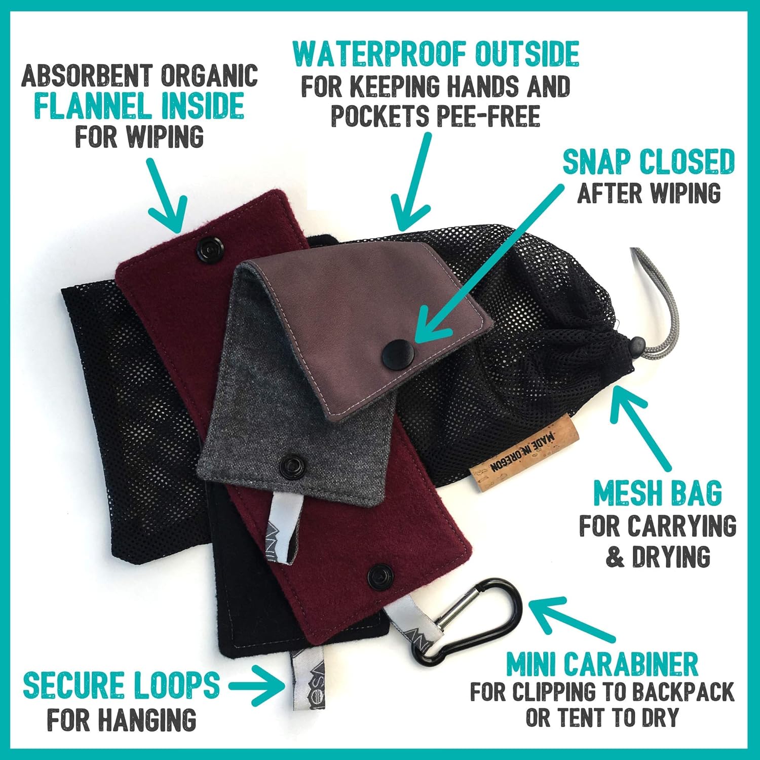 pee cloth backpacking