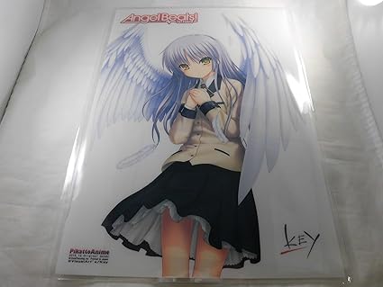 Amazon Angel Beats 1st Beat A4 イラストフィルム 天使 アニメ