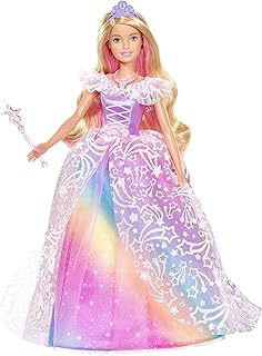 Barbie GFR45 - Dreamtopia Ballkleid Prinzessin Puppe mit blonden Haaren, Puppen Spielzeug und Puppenzubehör ab 3 Jahren