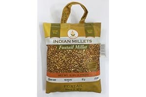 SHASTHA FOODS Shastha Foxtail Millet (Thinai) - 5 Lbs (Pack of 1) - Processed, Unpolished and Hulled