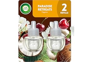 Air Wick Plug In Scented Oil Refill,Paradise Retreat, 2 ct