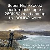 Integral 64GB UHS-II SD V60 Card 260MB/s Read 100MB/s Write SDXC Professional view 3