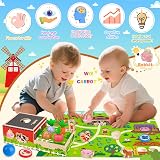MuMua Wooden Montessori Farm Toys Set for 1 2 3 Year Olds Educational Sorting view 3