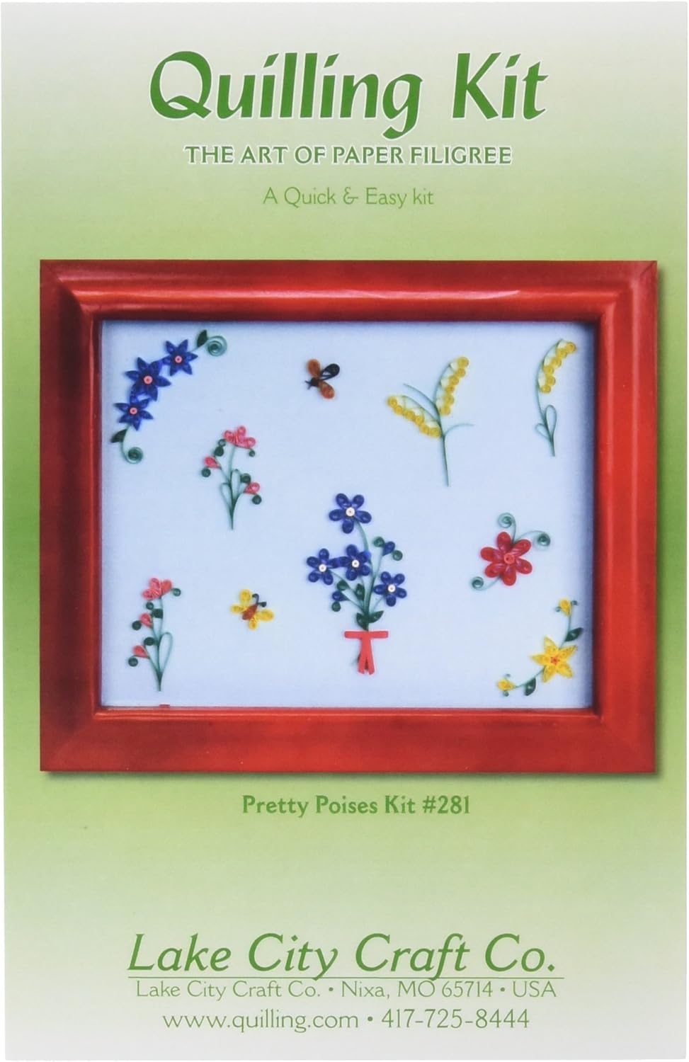 Lake City Craft Quilling KitPretty Posies Amazon.co.uk Kitchen & Home