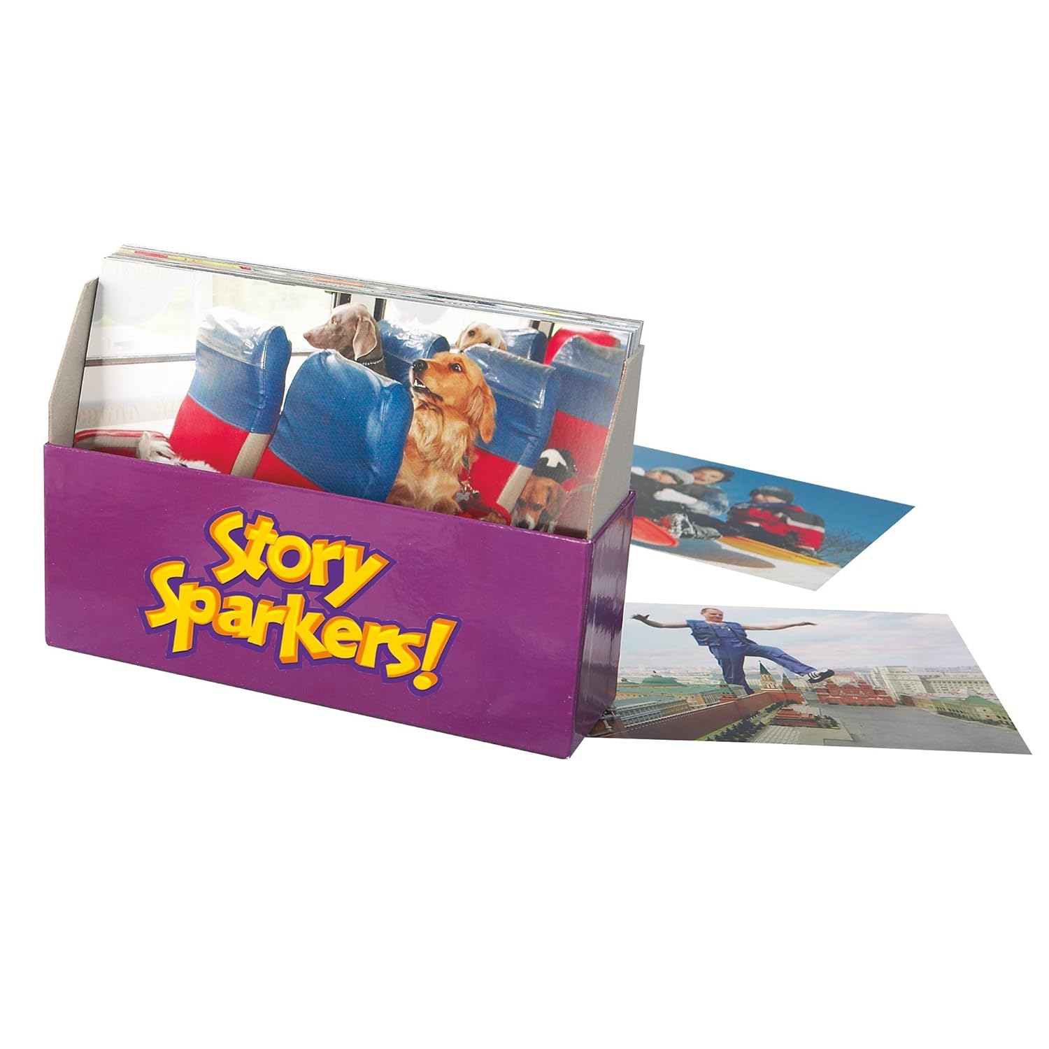 Learning Resources Story Sparkers - Ideen-Bibliothek für Schreiben und