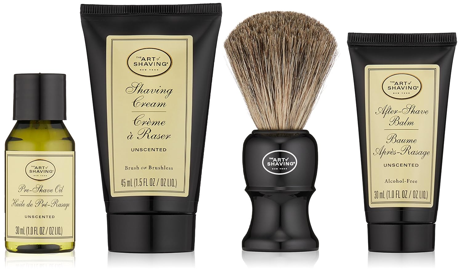 Amazon Com The Art Of Shaving Mid Size Kit Unscented Luxury Beauty