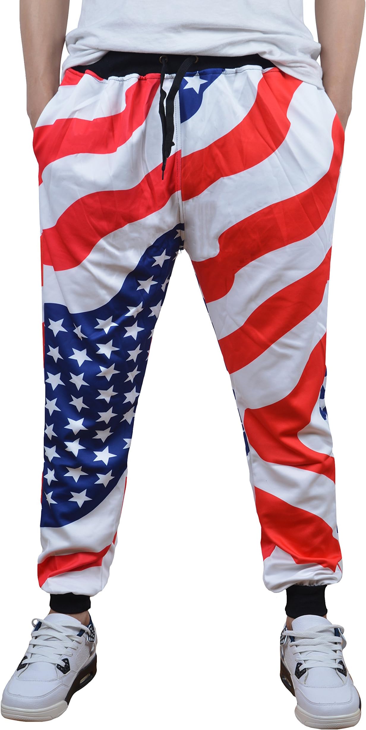 Men Jogger Sweatpants Sport Running Trousers Casual Athletic Pants Gym Workout