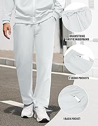 COOFANDY Mens Track Suit 2 Piece Sweat Suit Set For