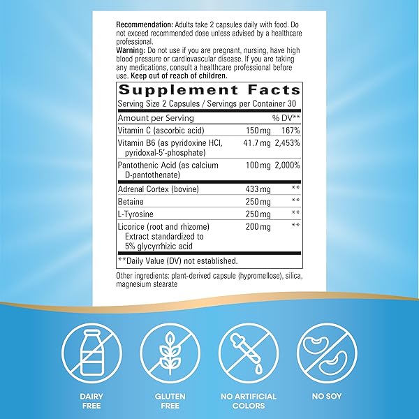 NATURE’S WAY FATIGUED TO FANTASTIC! ADRENAL STRESS END, STRESS-RELATED FATIGUE SUPPORT*, 60 COUNT