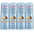 Jergens Wet Skin Body Moisturizer with Restoring Argan Oil, In Shower Lotion, Moisturizer for Dry Skin, Fast-Absorbing, Non-Sticky, 10 Ounces (Pack of 4), Dermatologist Tested (Packaging May Vary)