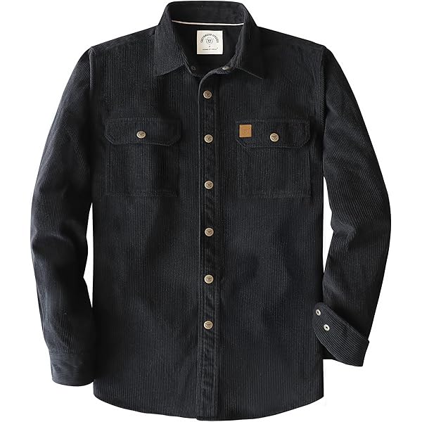 『TEN WORK CORDUROY JKT BLACK L』 TEN WORK CORDUROY JKT BLACK L』 Corduroy Work Jacket | Black